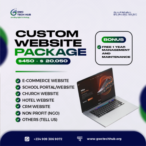 Custom Website Package