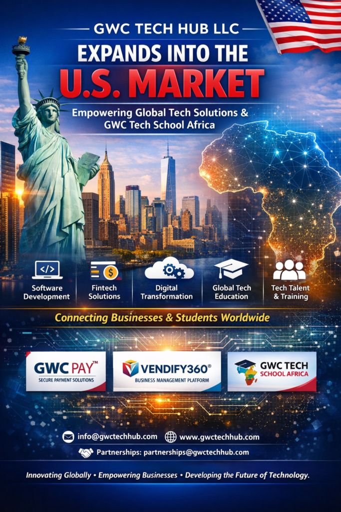 GWC Tech Hub LLC Expands into the U.S. Market | Software, Fintech & Global Tech Education Solutions